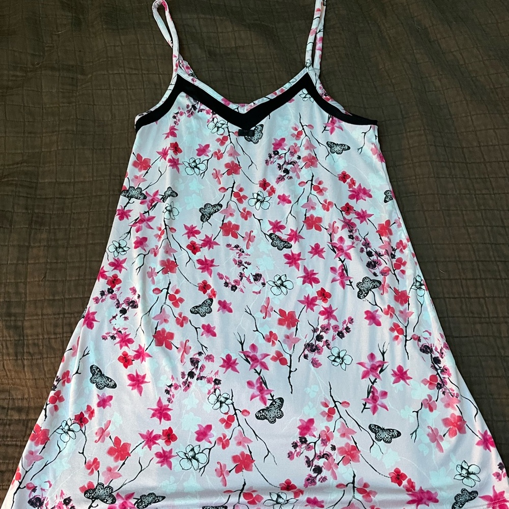 Floral Print Slip Dress